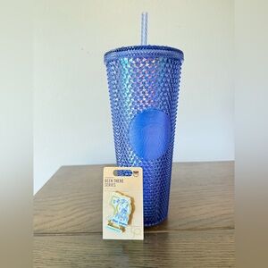 Starbucks Iridescent Purple Studded Tumbler with Straw